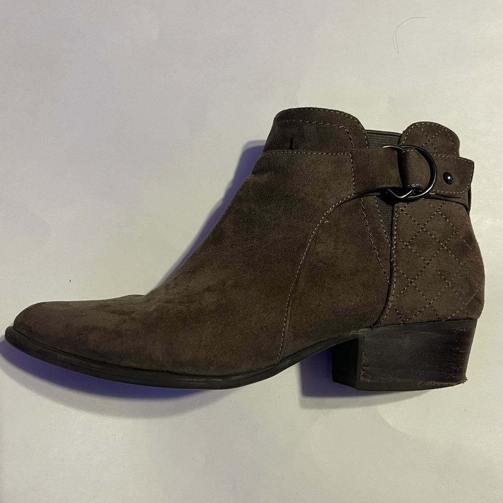 Unisa brown/grey booties, Size 7M